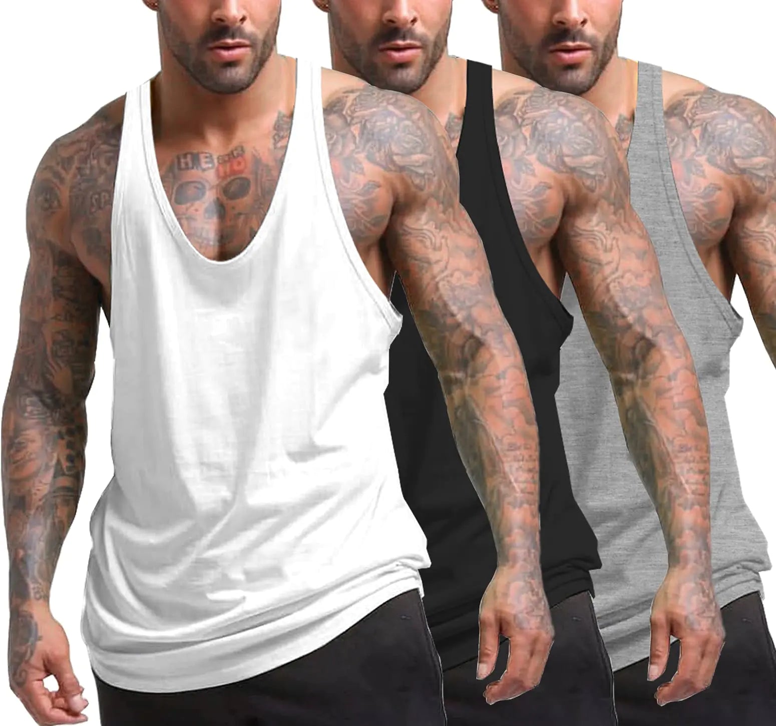 Mens 3-Pack Tank Tops