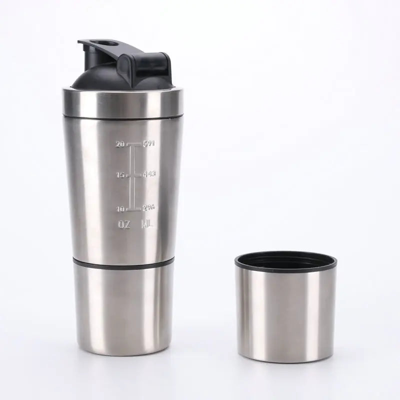 Stainless Steel Protein Shaker Bottle
